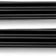Load image into Gallery viewer, Joker Machine Saddlebag Latch Inserts - Black 04-501-1 - Main Product View