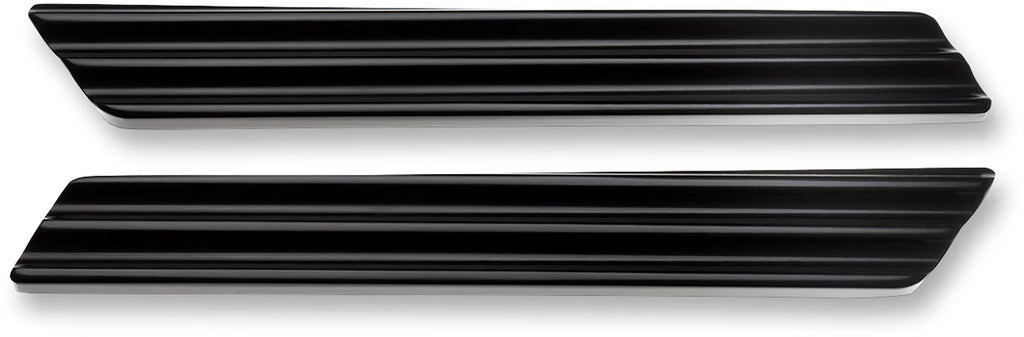Joker Machine Saddlebag Latch Inserts - Black 04-501-1 - Main Product View