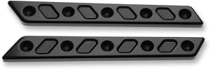 Joker Machine Saddlebag Latch Inserts - Black 04-505-1 - Main Product View