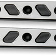 Load image into Gallery viewer, Joker Machine Saddlebag Latch Inserts - Black 04-505-1 - Side View