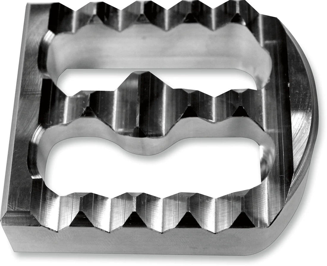 Joker Machine Serrated Brake Cover - Black 08-58-1 - Side View