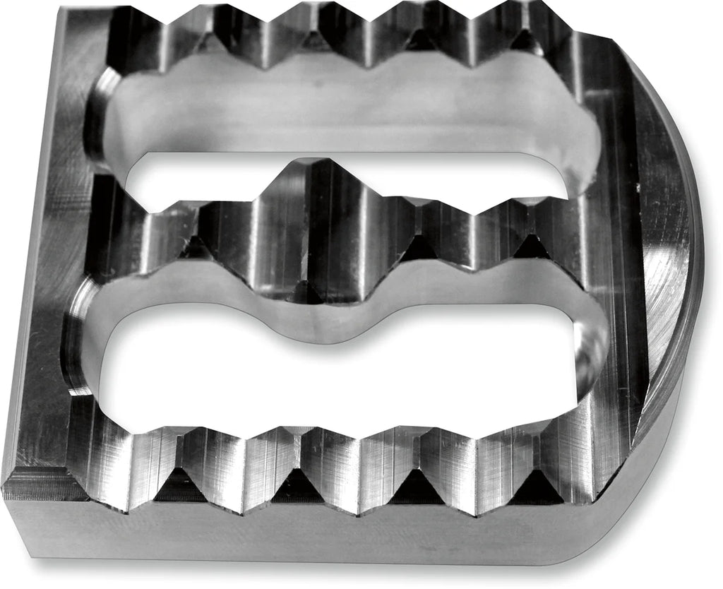 Joker Machine Serrated Brake Cover - Black 08-58-1 - Side View