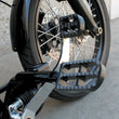 Load image into Gallery viewer, Joker Machine Serrated Brake Cover - Black 08-58-1 - Back View