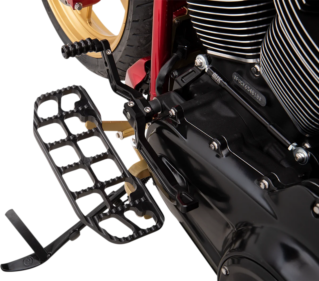 Joker Machine Serrated Floorboards - Black 08-640-1B - Side View