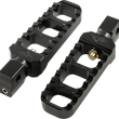 Load image into Gallery viewer, Joker Machine Serrated Footpegs - Black - Narrow 08-61-8B - Main Product View