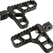 Load image into Gallery viewer, Joker Machine Serrated Heel Pegs - Black - Indian 08-62-8B - Main Product View