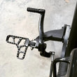 Load image into Gallery viewer, Joker Machine Serrated Heel Pegs - Black - Indian 08-62-8B - Back View