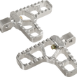 Load image into Gallery viewer, Joker Machine Serrated Heel Pegs - Silver - Indian 08-62-8 - Main Product View