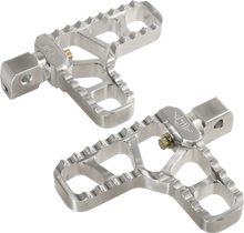 Load image into Gallery viewer, Joker Machine Serrated Heel Pegs - Silver - Indian 08-62-8 - Main Product View