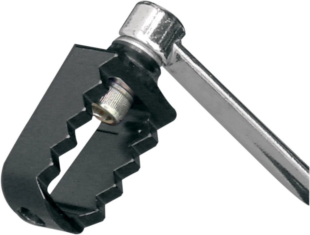 Joker Machine Serrated Shift Peg - Short - Black 09-850B - Side View