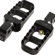 Load image into Gallery viewer, Joker Machine Serrated Stubby Footpegs - Black - Indian 08-642-8B - Main Product View