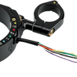 Load image into Gallery viewer, Joker Machine Speedometer Relocation Bracket with Easy Mount Clamp - Black Anodized