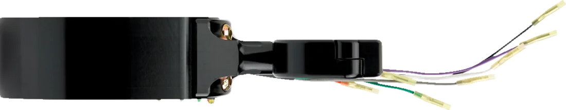 Joker Machine Speedometer Side Mount - Black 10-308B - Back View