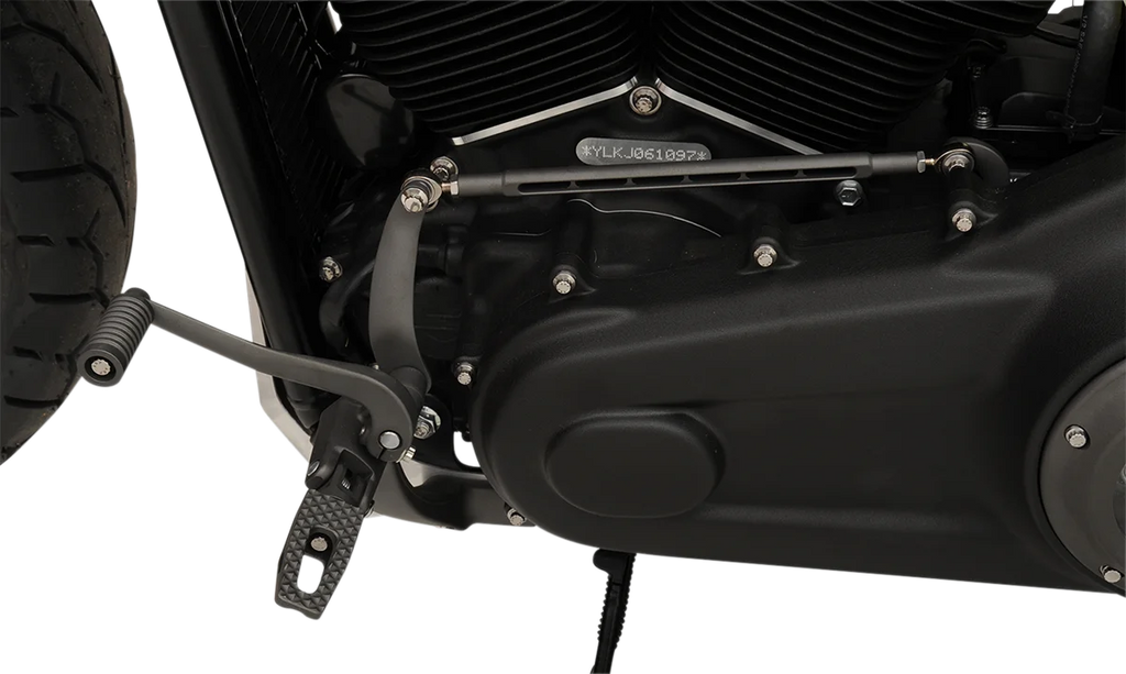 Joker Machine Stalker Shiftrod Linkage - Black 08-10BLK - Side View