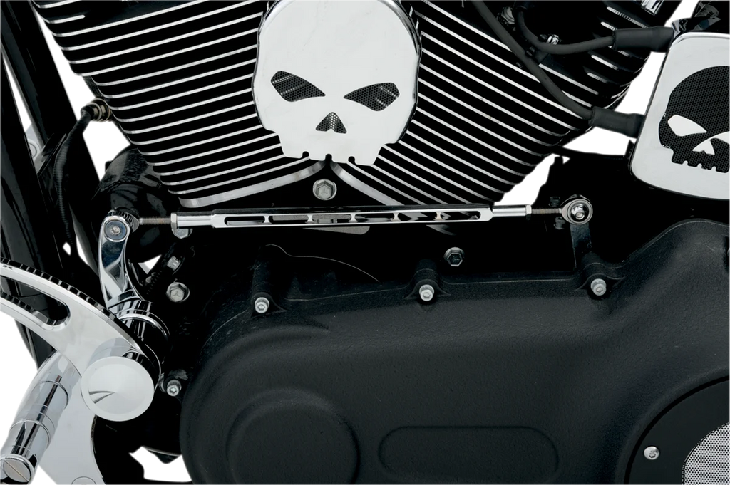 Joker Machine Stalker Shiftrod Linkage - Chrome 08-10 - Side View