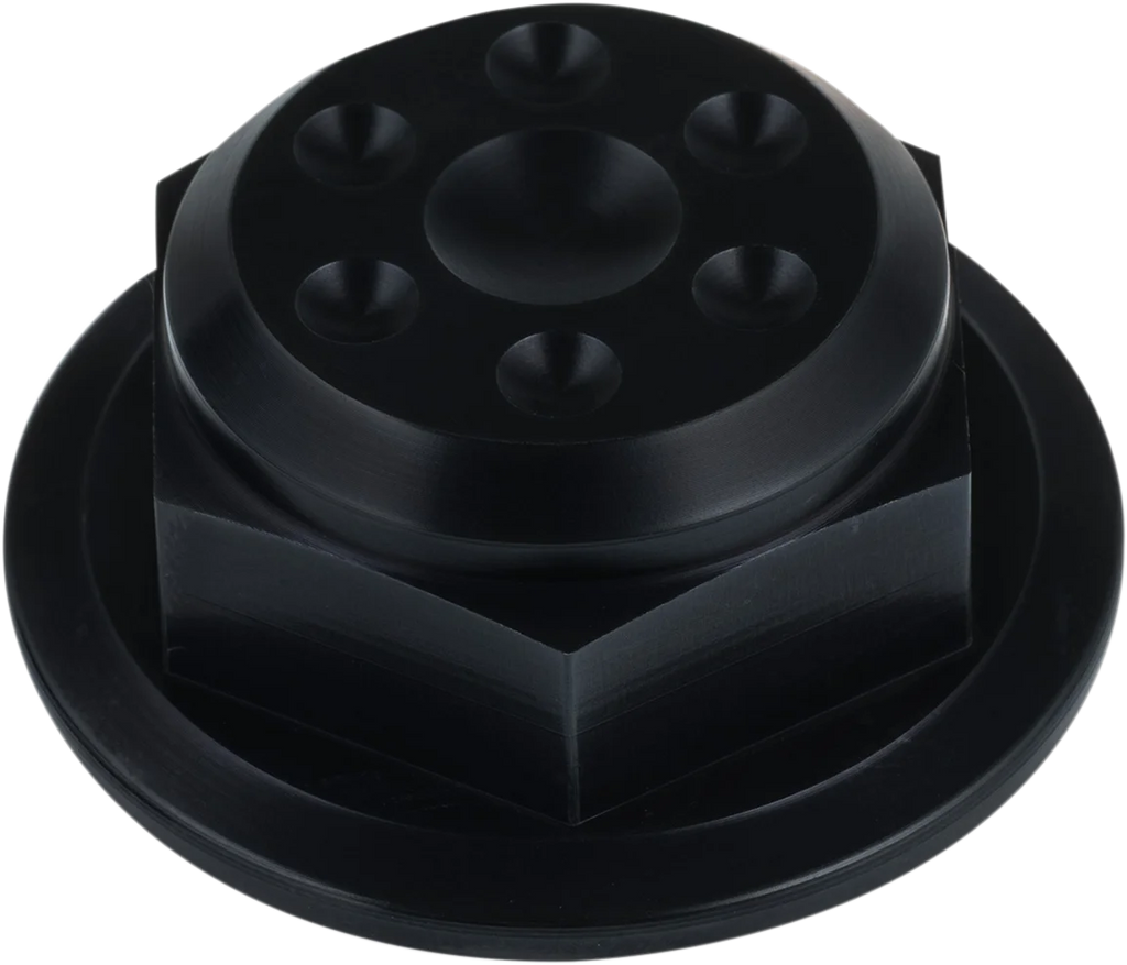 Joker Machine Steering Stem Nut - Black Anodized 30-012-1 - Main Product View
