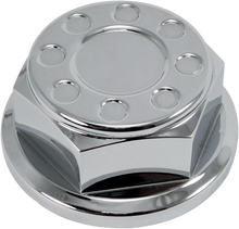 Load image into Gallery viewer, Joker Machine Steering Stem Nut - Chrome-Plated 10-015C - Main Product View