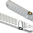 Load image into Gallery viewer, Joker Machine Streamliner Turn Signals - Finned - Chrome 05-210-3 - Main Product View