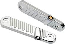 Load image into Gallery viewer, Joker Machine Streamliner Turn Signals - Finned - Chrome 05-210-3 - Main Product View