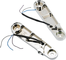 Load image into Gallery viewer, Joker Machine Streamliner Turn Signals - Smooth - Chrome 05-211-3 - Side View