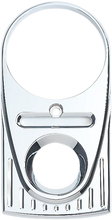 Load image into Gallery viewer, Joker Machine Tear Drop Upper Dash Cover - Smooth - Chrome 04-21S - Side View