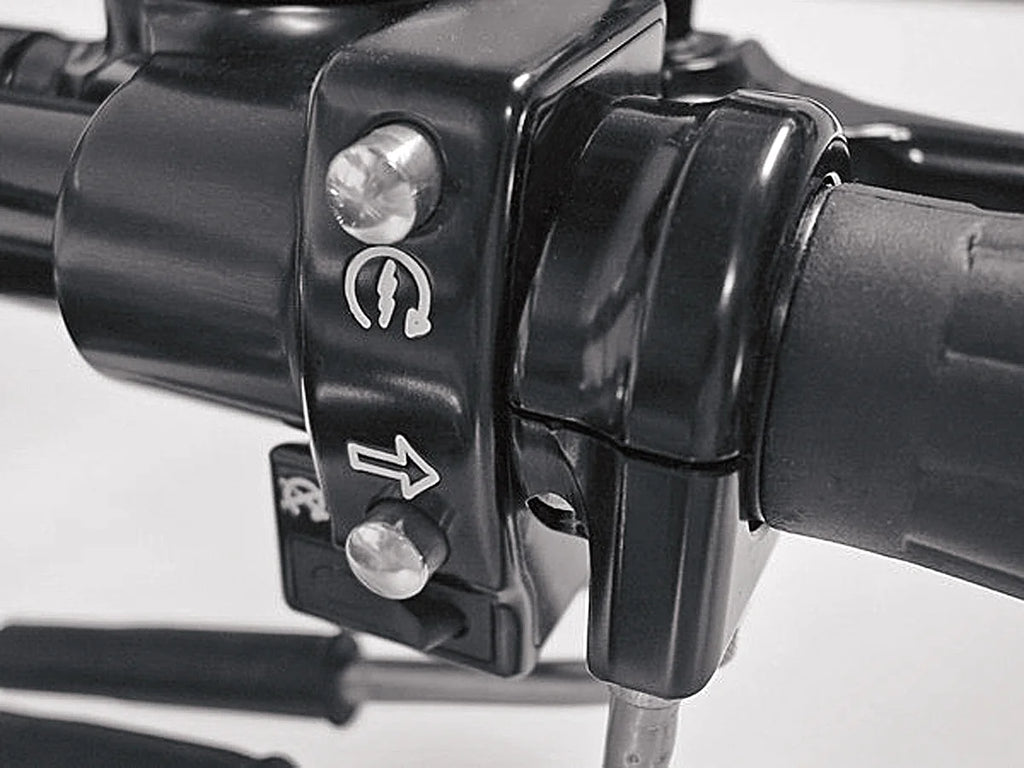 Joker Machine Throttle Housing - Single Cable - Black 03-147BLK - Side View