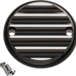 Load image into Gallery viewer, Joker Machine Timing Cover - Smooth - Black Anodized - M8 02-971-1 - Detail View