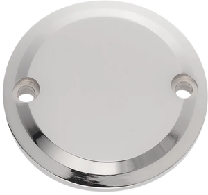 Joker Machine Timing Cover - Smooth - Chrome - M8 02-971-3 - Main Product View