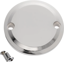 Load image into Gallery viewer, Joker Machine Timing Cover - Smooth - Chrome - M8 02-971-3 - Side View