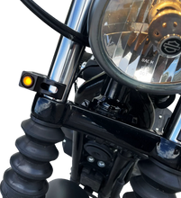 Load image into Gallery viewer, Joker Machine Turn Signal - 39 mm - Amber - Black 05-220-1 - Additional View 7