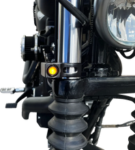 Load image into Gallery viewer, Joker Machine Turn Signal - 39 mm - Amber - Black 05-220-1 - Additional View 8