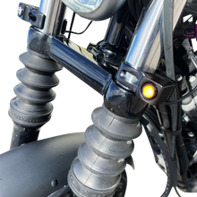 Load image into Gallery viewer, Joker Machine Turn Signal - 39 mm - Amber - Black 05-220-1 - Additional View 9