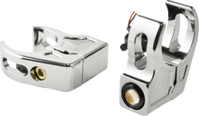 Load image into Gallery viewer, Joker Machine Turn Signal - 39 mm - Amber - Chrome 05-220-3 - Side View