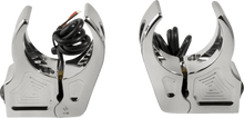 Load image into Gallery viewer, Joker Machine Turn Signal - 39 mm - Amber - Chrome 05-220-3 - Back View
