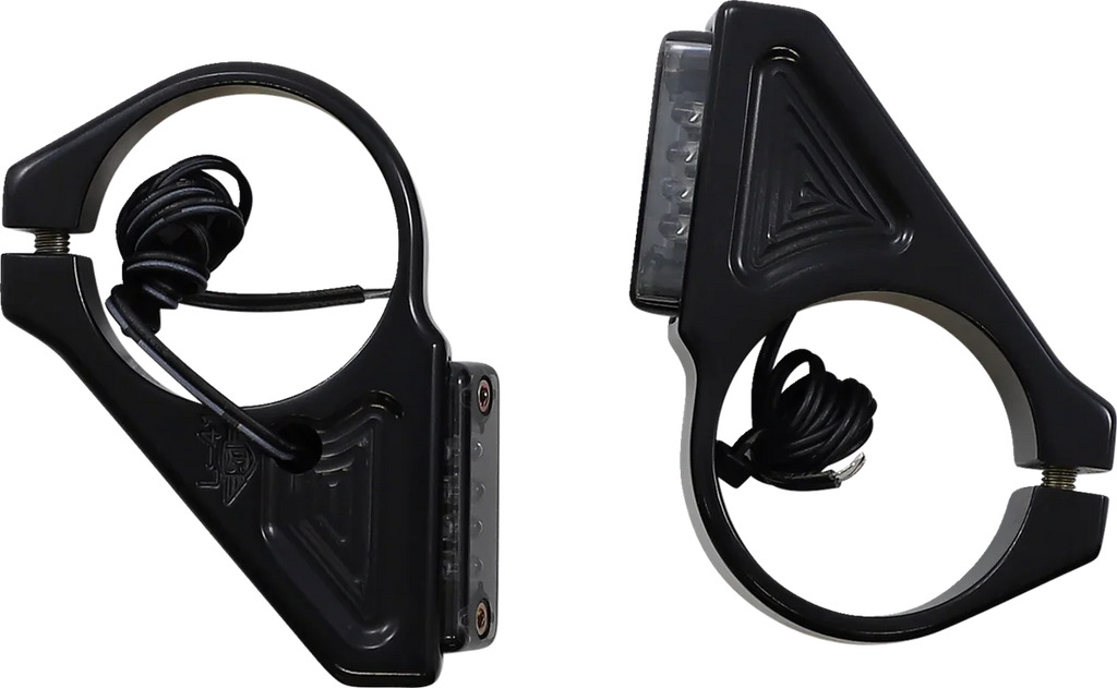 Joker Machine Turn Signal - 41 mm - Amber - Black 05-304-1 - Main Product View