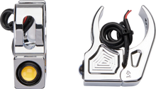 Load image into Gallery viewer, Joker Machine Turn Signal - 41 mm - Amber - Chrome 05-221-3 - Main Product View