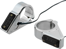 Load image into Gallery viewer, Joker Machine Turn Signal - 41 mm - Amber - Chrome 05-304-3 - Side View