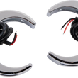 Load image into Gallery viewer, Joker Machine Turn Signal - 49 mm - Amber - Chrome 05-222-3 - Main Product View