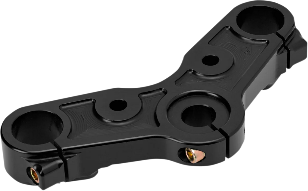 Joker Machine Upper Triple Tree - Black Anodized - '10-'15 XL 1200X 10-333B - Main Product View