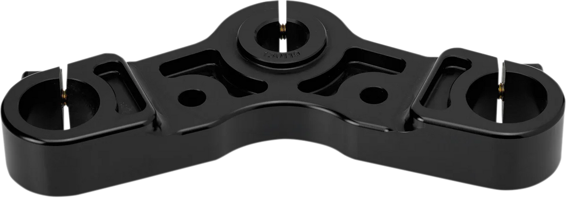 Joker Machine Upper Triple Tree - Black Anodized - '10-'15 XL 1200X 10-333B - Back View