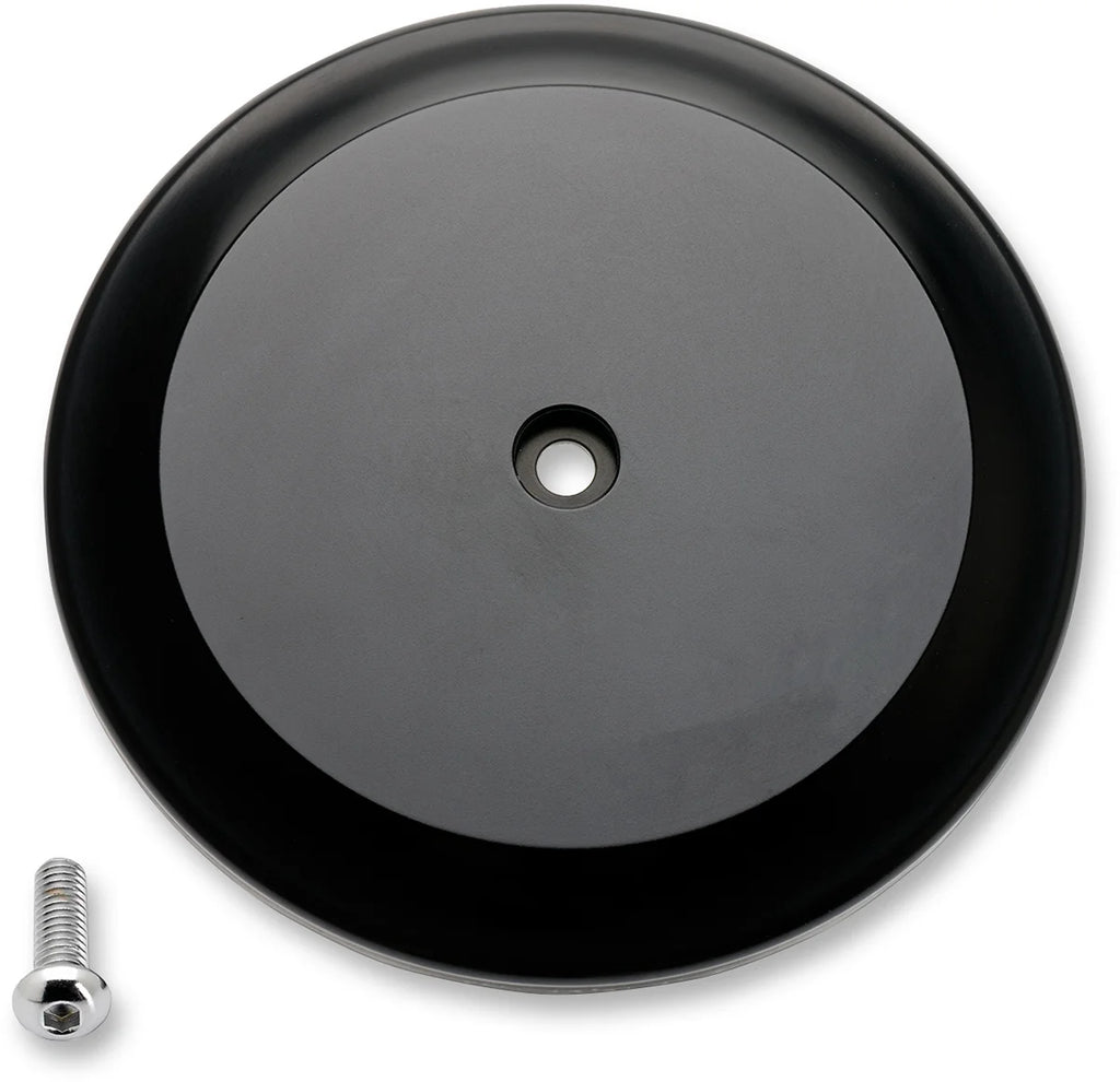 Joker Machine VT Air Cleaner Cover - Smooth - Black 02-222-1 - Main Product View