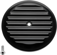 Load image into Gallery viewer, Joker Machine VT Air Cleaner Cover - Smooth - Black 02-222-1 - Side View
