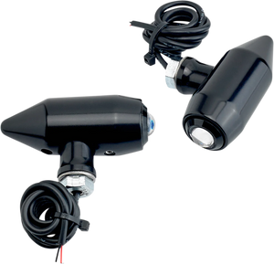 Joker Machine Vega Center Mount LED Lights - Black/Red 05-56-RB - Main Product View