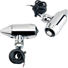 Load image into Gallery viewer, Joker Machine Vega Center Mount LED Lights - Black/Red 05-56-RB - Side View