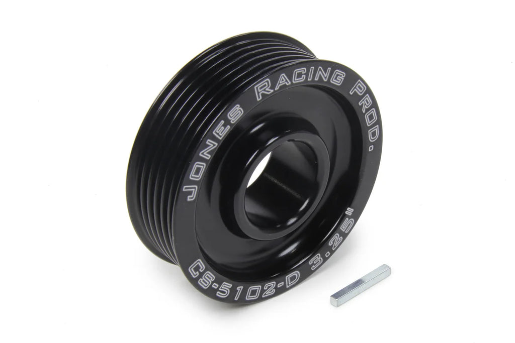 Jones Racing Products Crank Pulley Serpentine 3.25in CS-5102-D