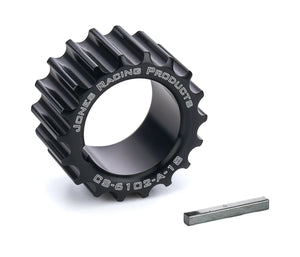 Jones Racing Products HTD Crankshaft Pulley 18 Tooth 1-1/8iID 1/8in Key CS-6102-A-18