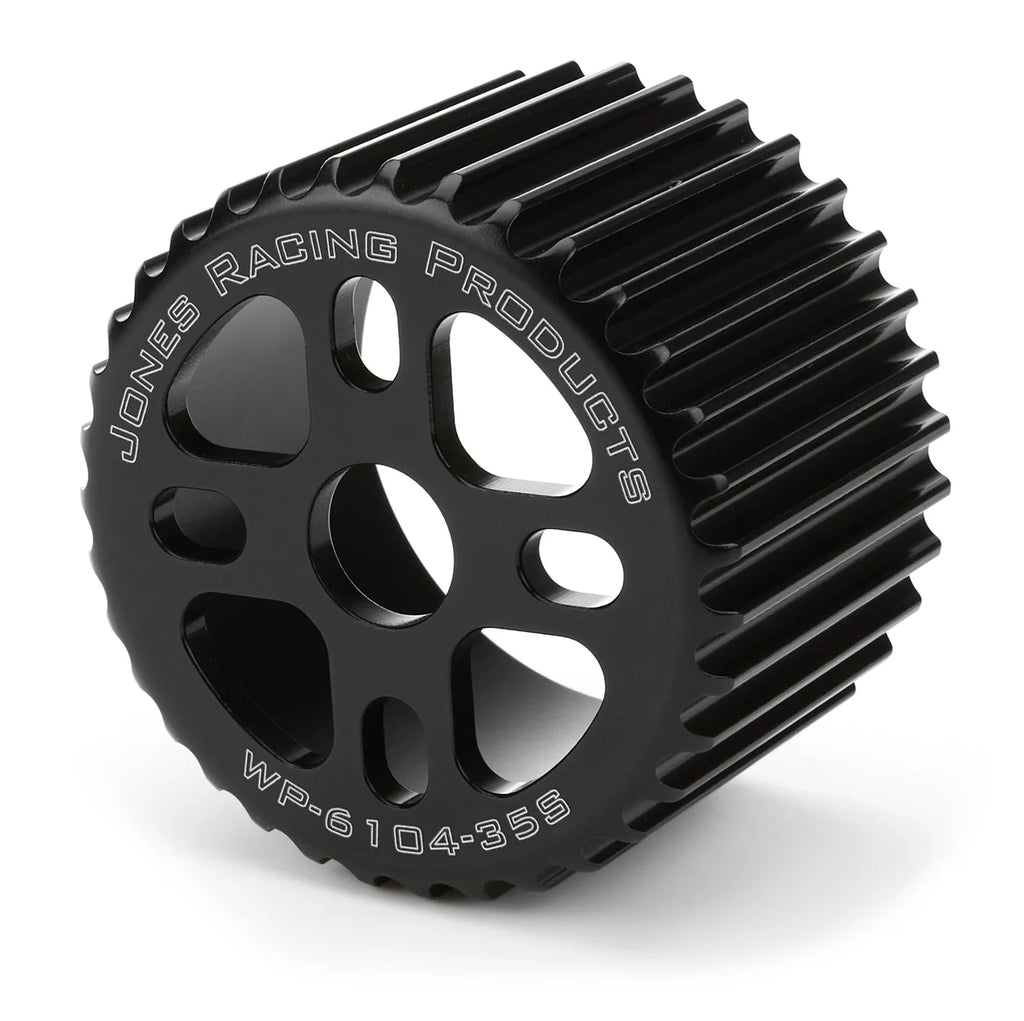 Jones Racing Products Pulley Water Pump HTD 35 Tooth Deep Offset WP-6104-35S