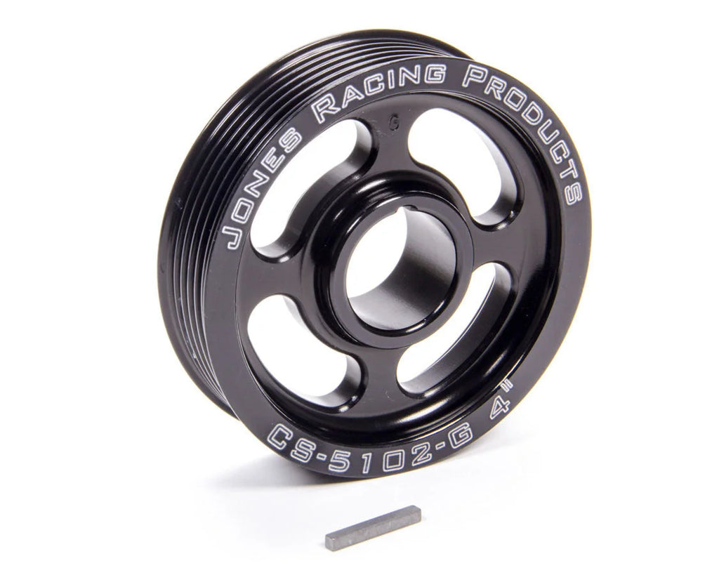 Jones Racing Products Serpentine Pulley 4in CS-5102-G