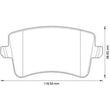 Load image into Gallery viewer, Jurid Brake Pad Set 573259J fits 2009-2015 Audi A4 / 2009-2014 Audi A4 Quattro / 2010-2014 Audi A5 / 2008-2011 Audi A5 Qua...
