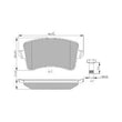 Load image into Gallery viewer, Jurid Brake Pad Set 573259J fits 2009-2015 Audi A4 / 2009-2014 Audi A4 Quattro / 2010-2014 Audi A5 / 2008-2011 Audi A5 Qua...